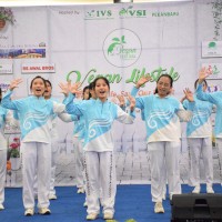 Penampilan, Lomba Menggambar & Mewarnai Peserta Didik Sekolah Metta Maitreya di Vegan Festival